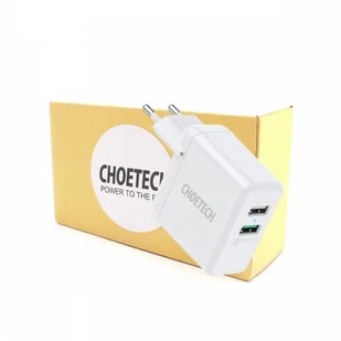 CHOETECH Ładowarka sieciowa CHOETECH Q3006 Biały - Ładowarki samochodowe - miniaturka - grafika 5