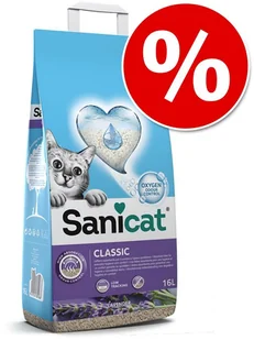 Sanicat Sanicat, żwirek dla kota, różne rodzaje - Classic, żwirek zbrylający się, lawenda, 16 l - Żwirek dla kotów Sanicat Sanicat, żwirek dla kota, różne rodzaje - Classic, żwirek zbrylający się, lawenda, 16 l - Żwirek dla kotów - miniaturka - grafika 2