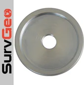 Sprzęt geodezyjny - SurvGeo Okrągły dysk montaż na klej - miniaturka - grafika 1