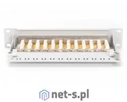 Digitus Patch panel 10 cali 12-portów RJ-45 Kat.6 ekranowany 1U kompletny LSA wspornik kablowy szary + EKSPRESOWA DN-91612S-G - Pozostałe akcesoria sieciowe - miniaturka - grafika 7