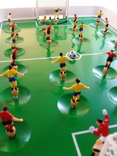 LUXMA ZESTAW DO GRY W PIŁKARZYKI NA SPRĘŻYNACH 6008 6008 - Zabawki i gry sportowe - miniaturka - grafika 3