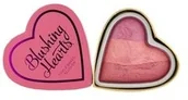Róże do policzków - Makeup Revolution I Love Makeup Heart Blusher róż do policzków Blushing Heart 10g - miniaturka - grafika 1