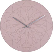 Zegary - Karlsson Zegar ścienny Fairytale różowy Zegar ścienny Fairytale różowy - miniaturka - grafika 1