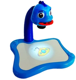 LUXMA PROJEKTOR DO RYSOWANIA NÓŻKI KORONA MUZYKA 6776 YM6776 - Zabawki kreatywne - miniaturka - grafika 5