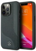 Etui i futerały do telefonów - Mercedes MEHCP13XCDONA iPhone 13 Pro Max 6,7" granatowy/navy hardcase Leather Perforated Area Mer006955 - miniaturka - grafika 1