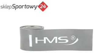 HMS FB03 GREY 1.5 x 50 x 2080 MM FLOSS BAND GUMA DO ĆWICZEŃ - Gumy, taśmy, ekspandery - miniaturka - grafika 7