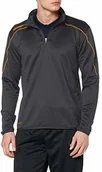 Piłka nożna - uhlsport Uhlsport Stream 22 bluza treningowa męska z zamkiem błyskawicznym 1/4, czarny, s - miniaturka - grafika 1