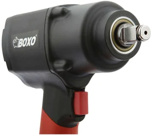 BOXO Klucz Pneumatyczny Udarowy do kół 1356Nm Black&Red 1/2"" + wtyk 1/4 - Klucze pneumatyczne - miniaturka - grafika 9