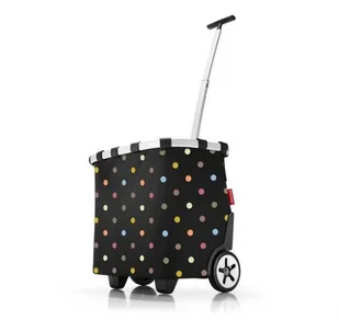 Reisenthel Wózek zakupowy Dots Carrycruiser, czarny, 47,5x32x42 cm - Dekoracje domu Reisenthel Wózek zakupowy Dots Carrycruiser, czarny, 47,5x32x42 cm - Dekoracje domu - miniaturka - grafika 1