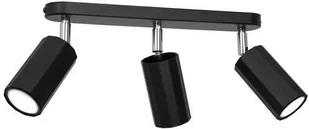 Luminex Bello 1772 plafon lampa sufitowa spot 3x8W GU10 czarny - Lampy sufitowe - miniaturka - grafika 2