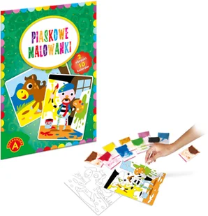 Alexander Piaskowe malowanki Malarz konik - Zabawki kreatywne - miniaturka - grafika 2