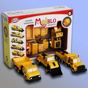 Klocki - Klein Malik Klocki Magnetyczne Pojazdy Budowlane 0315 $$ - miniaturka - grafika 1