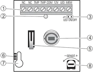 SATEL Czujnik podczerwieni GRAPHITE - Czujniki czadu, dymu, gazu - miniaturka - grafika 5