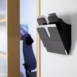 Durable Pojemnik na dokumenty poziomy czarny A4 Flexiplus 2 1709014060 - Pojemniki biurowe - miniaturka - grafika 3