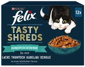 Mokra karma dla kotów - Purina Felix Tasty Shreds, 12 x 80 g - Wiejskie smaki - miniaturka - grafika 1