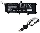 Akcesoria do tabletów i e-booków - Amsahr hpvs03 X L-05 bateria zamienna do HP vs03 X L, HP Envy 15-as000, 15-as001ng (11.55 V, 4350 mAh, 52 WH, 3-Cell, obejmują Mini mysz optyczna) czarna HPVS03XL-05 - miniaturka - grafika 1