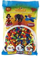 Prace ręczne dla dzieci - Hama 201 80 perły do prasowania, ok. 3000 koralików, przezroczysty - miniaturka - grafika 1