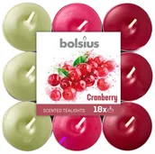 Świece - Bolsius Podgrzewacz zapachowy AROMATIC żurawina 18 szt. - miniaturka - grafika 1