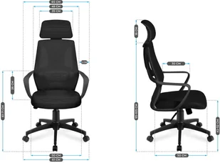 MarkAdler Fotel Manager 2.8 Niebiesko-biały Raty MA-MANAGER 2.8 BLUE - Fotele gamingowe - miniaturka - grafika 14