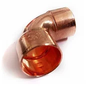 Rury - Kolano Miedziane 18/90 - miniaturka - grafika 1