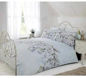 Pościel dla dzieci - Eloise eloise Oriental Blossom poszewka na kołdrę i poszewka na poduszkę zestaw, jasnoniebieski, rozmiar king size 12396688 - miniaturka - grafika 1