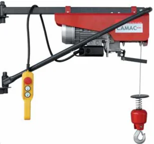 Vidaxl 081 08172283 elektryczna linowa budowlana Minor P-200 + Wysoki maszt + Ramie robocze udźwig 200 kg) 72283-uniw - Wciągarki - miniaturka - grafika 4