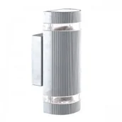 Lampy ogrodowe - Kaja Taya kinkiet elewacyjny ścienny srebrny K-8017B-G - miniaturka - grafika 1