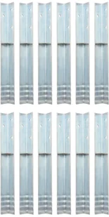 vidaXL Kotwy gruntowe, 12 szt., stal galwanizowana, kształt litery L - Narzędzia warsztatowe - miniaturka - grafika 2