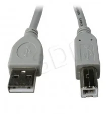 Gembird KABEL USB 2.0 A-B M/M 1.8M SZARY CCP-USB2-AMBM-6G - Kable USB - miniaturka - grafika 8
