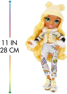 MGA Entertainment Rainbow High Rainbow High Winter Break Fashion Doll Sunny Madison 574774 - Lalki dla dziewczynek - miniaturka - grafika 4