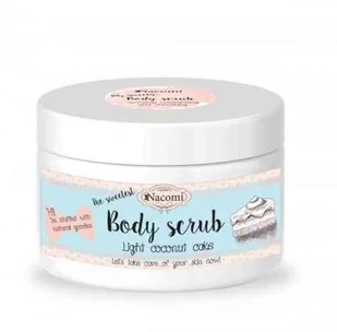 Nacomi Peeling do Ciała Lekki Kokosowy Tort 180ml NACO-6820 - Peelingi do ciała - miniaturka - grafika 2