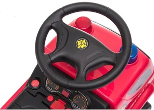 Lean CARS Pojazd Jeździk Straż Pożarna Drabina Bańki Mydlane Dźwięki Koguty LT-9180-0 - Jeździki dla dzieci - miniaturka - grafika 9