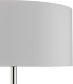 Lampy stojące - Britop Lampa podłogowa Maarit z kloszem tekstylnym, biała - miniaturka - grafika 1
