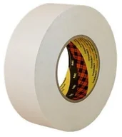 Taśmy klejące - 3M 389 taśma tekstylna klejąca 50 mm x 50 m, biała - miniaturka - grafika 1