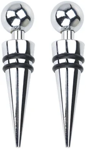 Zatyczka / korek do wina butelek nierdzewny 2 szt 144508 - Pozostałe akcesoria barmańskie - miniaturka - grafika 3