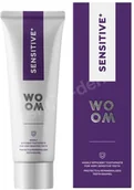 Pasty do zębów - WOOM WOOM Sensitive+ pasta do bardzo wrażliwych zębów 75 ml - miniaturka - grafika 1