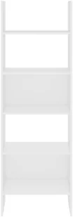 vidaXL Regał na książki biały 60x35x180 cm płyta wiórowa 803407 - Regały - miniaturka - grafika 7