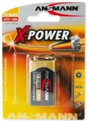 Baterie i akcesoria - Ansmann Alkaliczna 9V block X-Power 5015643 - miniaturka - grafika 1