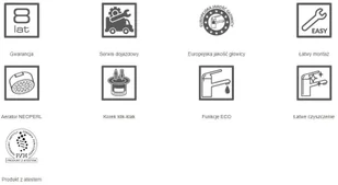 Laveo Laveo Bateria umywalkowa stojąca nablatowa z korkiem Polla BAP 82ND różowe złoto - Baterie umywalkowe - miniaturka - grafika 4