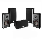 Głośniki i kolumny - Dali Kino domowe zestaw 5.0: FAZON MIKRO 5.0, Kolor: Czarny - miniaturka - grafika 1