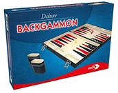 Gry planszowe - noris Noris gry 606101712 Deluxe tryktrak w walizce - miniaturka - grafika 1