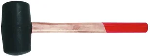 Topex Grupa sp. z o.o. S.K. Młotek gumowy 55 mm 320 g trzonek drewniany 02A320 - Narzędzia warsztatowe - miniaturka - grafika 2
