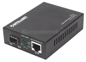 Pozostałe akcesoria sieciowe - Intellinet 508216 Media konwerter Gigabit 1000Base-T RJ45 na Slot SFP injector PoE+ - miniaturka - grafika 1