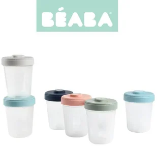 Beaba Zestaw słoiczków Clip 6 szt. (6x250ml) solution-bc-7163-0 - Akcesoria do karmienia - miniaturka - grafika 2