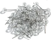 Pinezki - Sigel szpilki do znakowania Meet Up 1,5 cm stal nierdzewna przezroczysta 200 szt twm_976197 - miniaturka - grafika 1