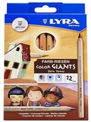 Kredki, ołówki, pastele i pisaki - Lyra LYRA kredki grube, różne kolory, nielakierowane 3931124 - miniaturka - grafika 1