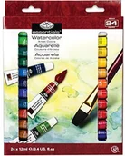 Pozostałe akcesoria dla plastyków - Royal Langnickel Royal & Lang Niklowo Artist Paint  Watercolour Paint 24 Tubes WAT24 - miniaturka - grafika 1