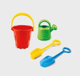 Mario-Inex Komplet do piasku Zamek ze szpadlem - Zabawki do piasku - miniaturka - grafika 2