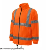 Odzież robocza - ADLER RIMECK HV Fleece Jacket 5V1 - Polar unisex, paski odblaskowe producenta 3M, 280 g/m, 100 % poliester - 2 kolory - M-3XL HV Fleece Jacket 5V1 - miniaturka - grafika 1