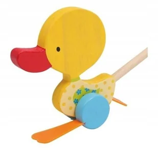 Small Foot Design zabawka do pchania Kaczka Tina - Pchacze - miniaturka - grafika 2
